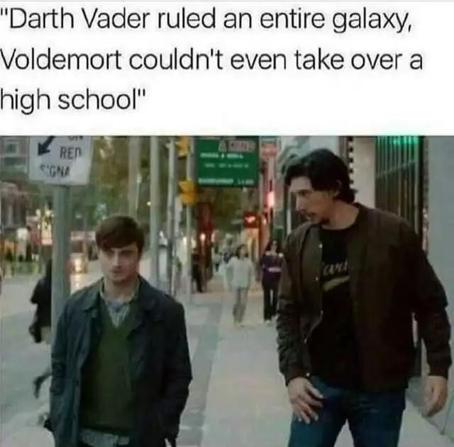 Darth Vader vs Voldemort