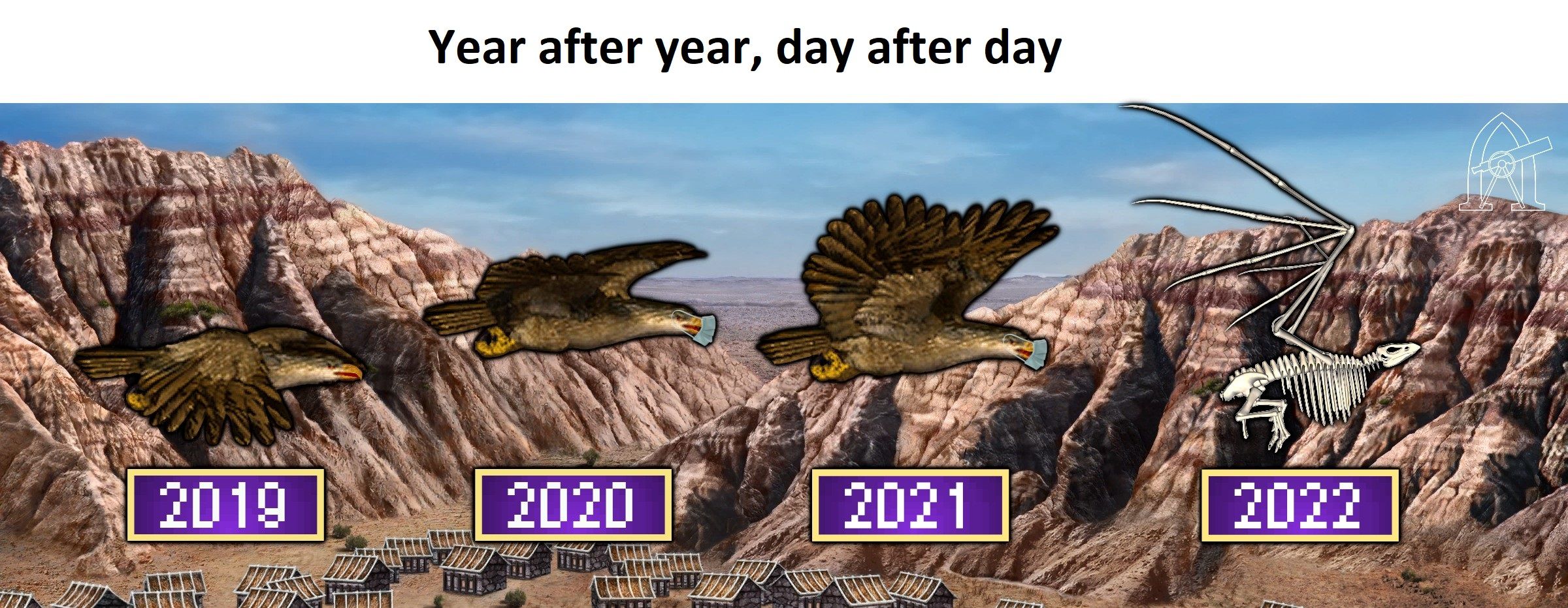 You get used to it eventually