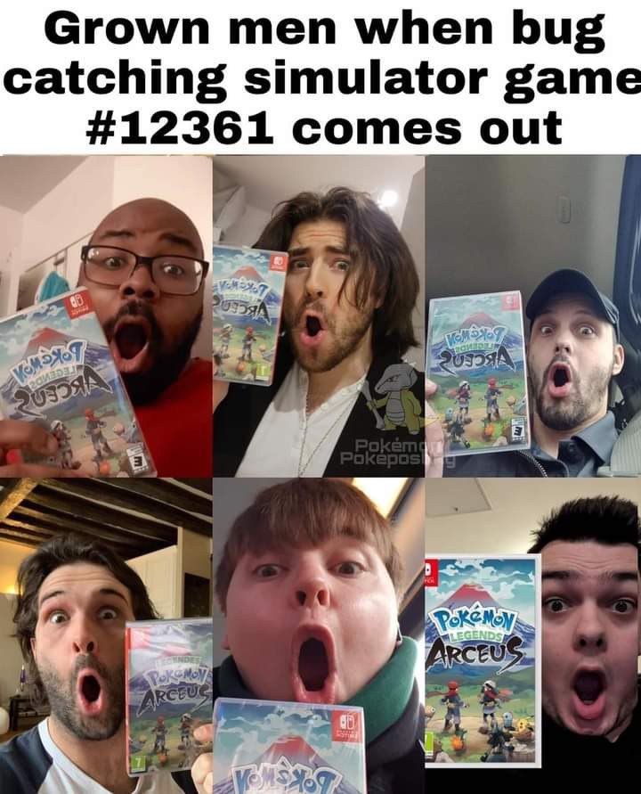 None of them look like they do it ironically...