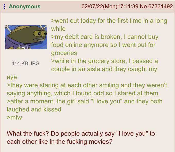 Anon is in a society