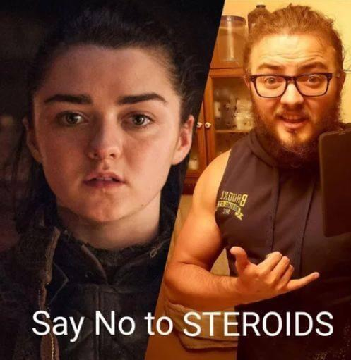Say NO! to steroids!