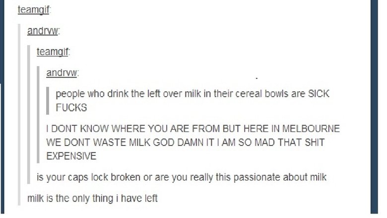 Don't waste your milk!