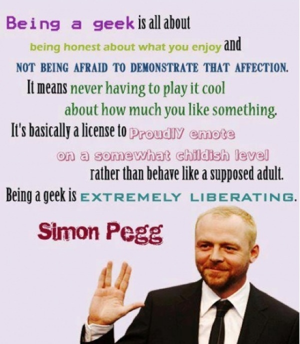 Simon Pegg is awesome