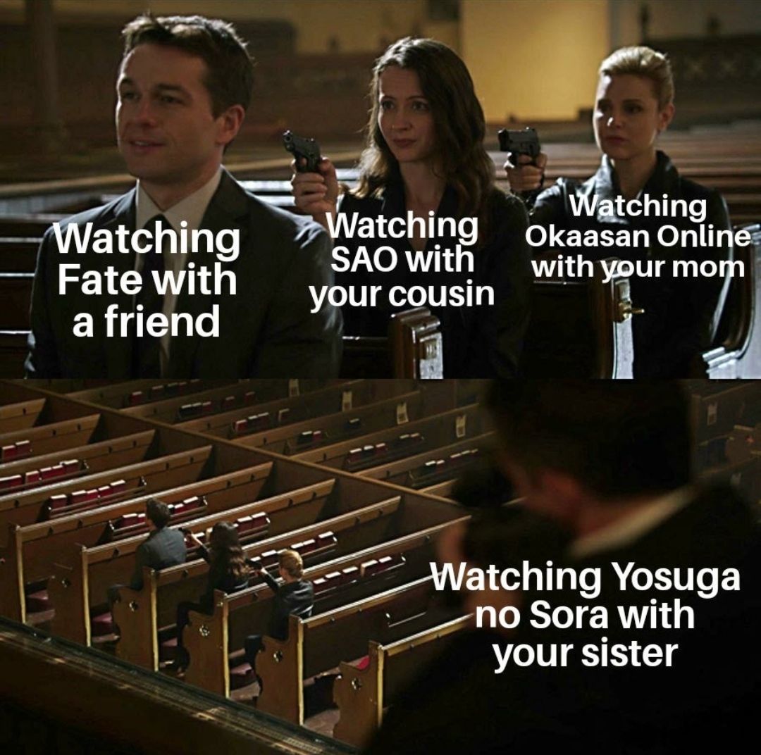 and then there's watching highschool dxd with your classmates