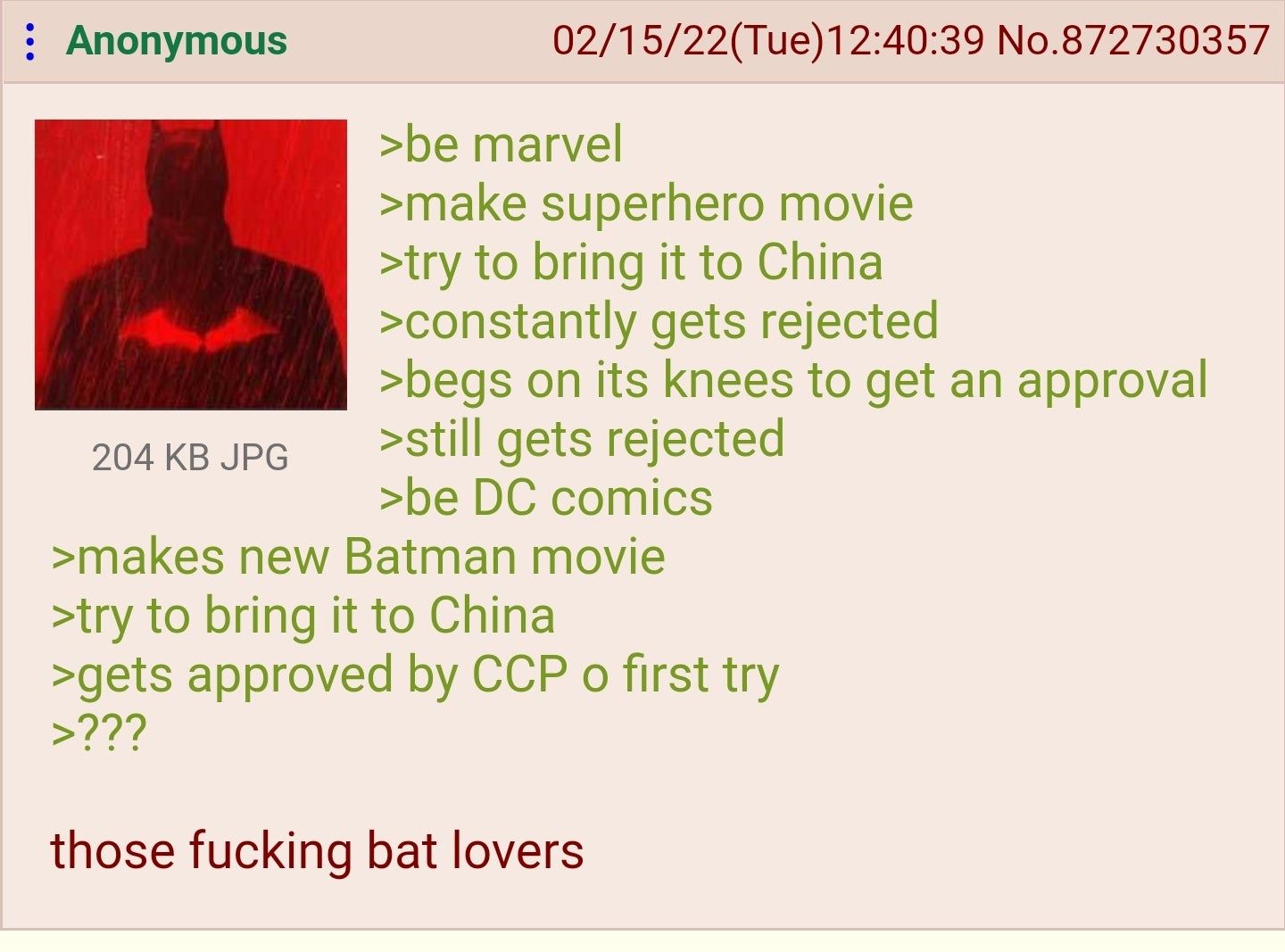 Bat lovers
