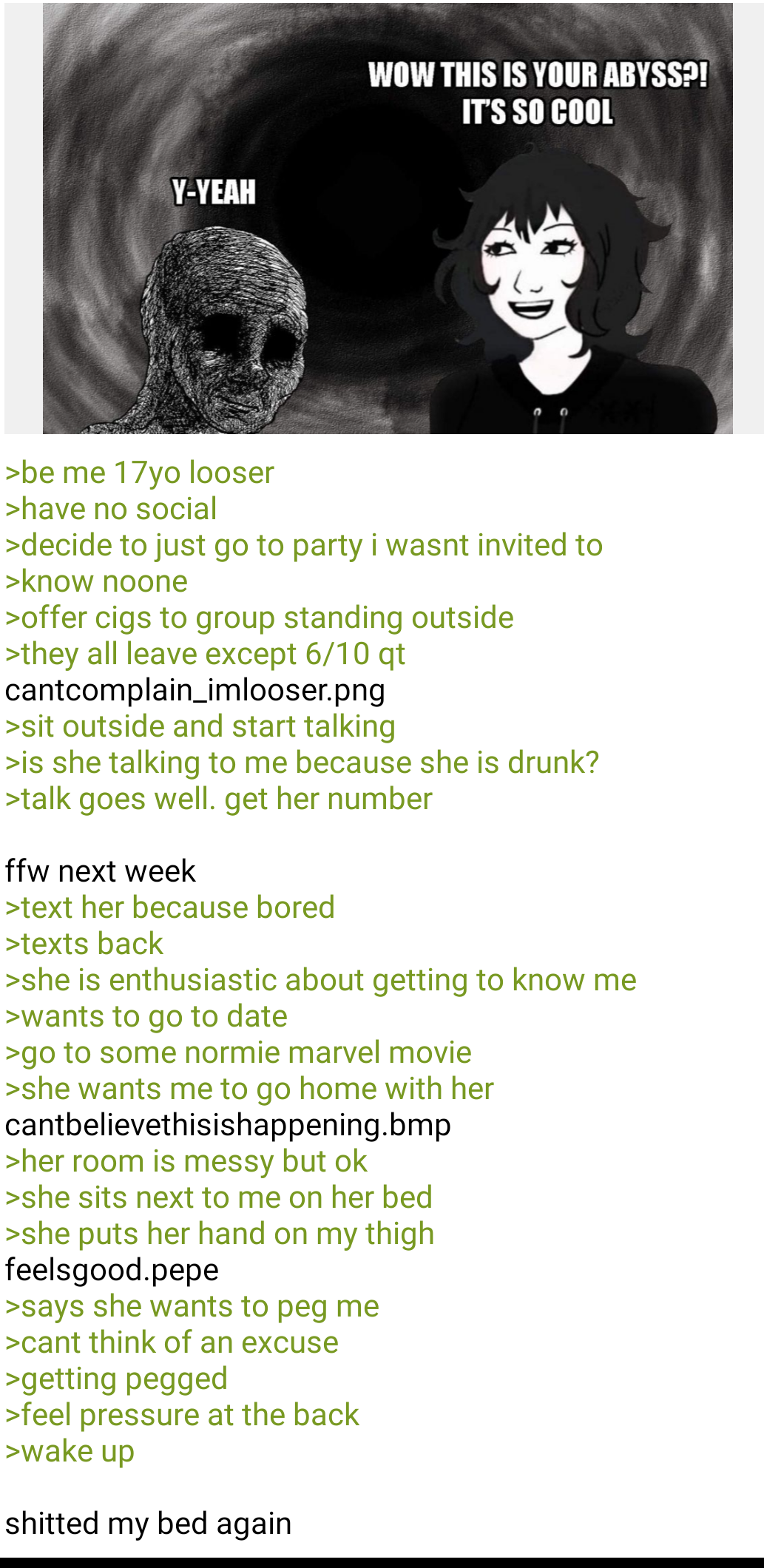 Anon isn't invited to a party