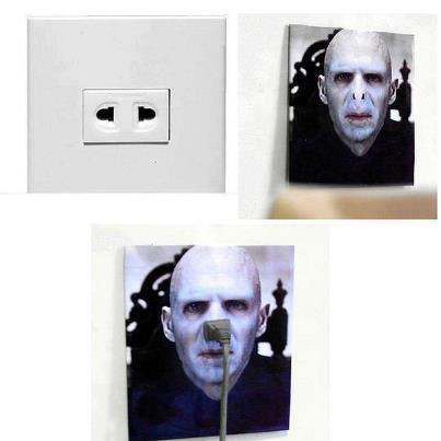 Having fun with Voldemort