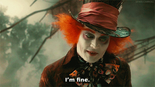 Me when i don't want to show that i'm sad