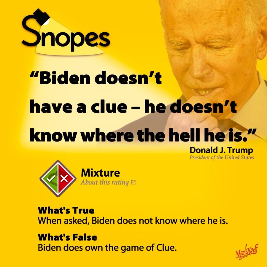 thank you snopes, very cool