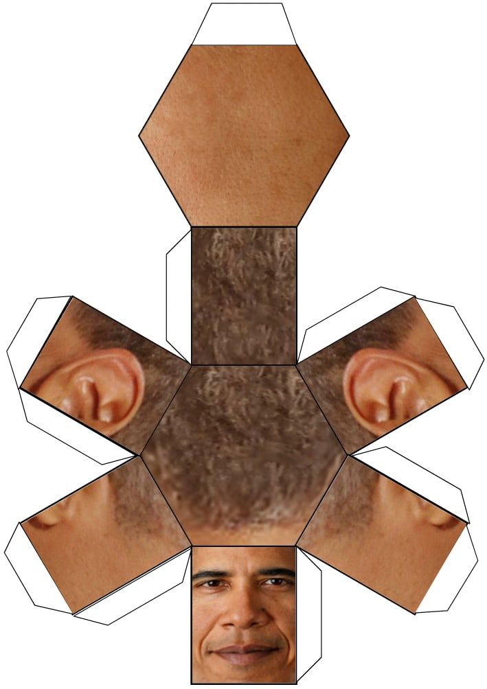 open source obummer papercraft