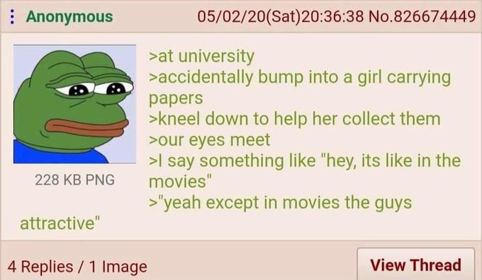 Movie references, very romantic