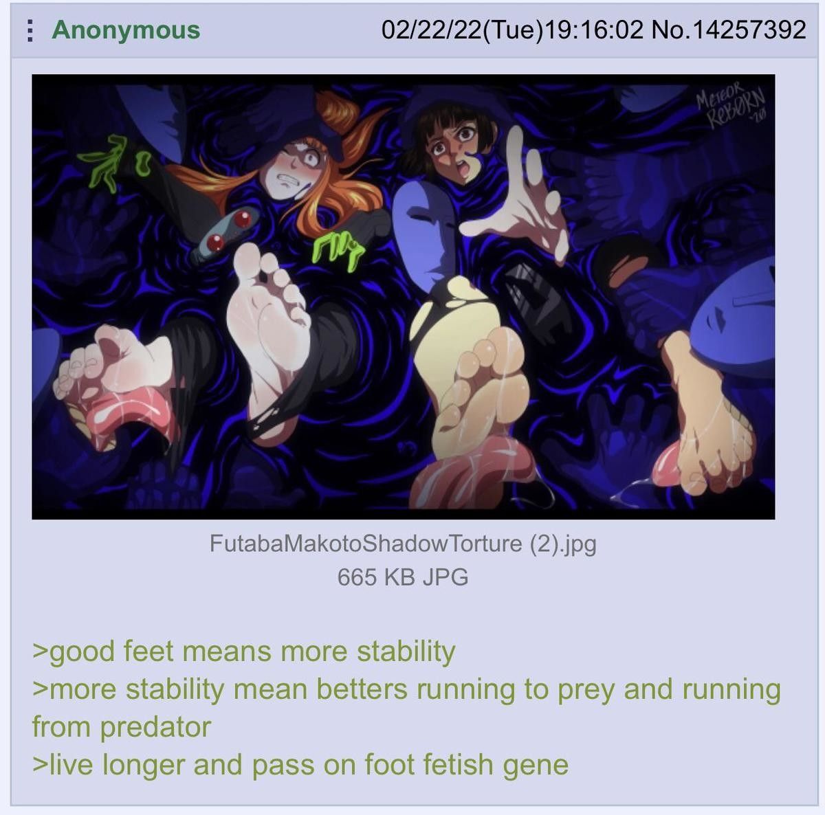 feet