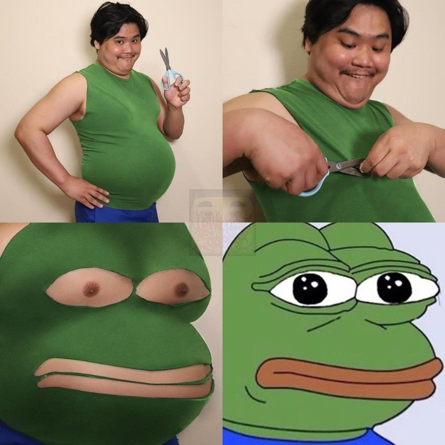 Pepe/apu a day - 57 pepe cosplay