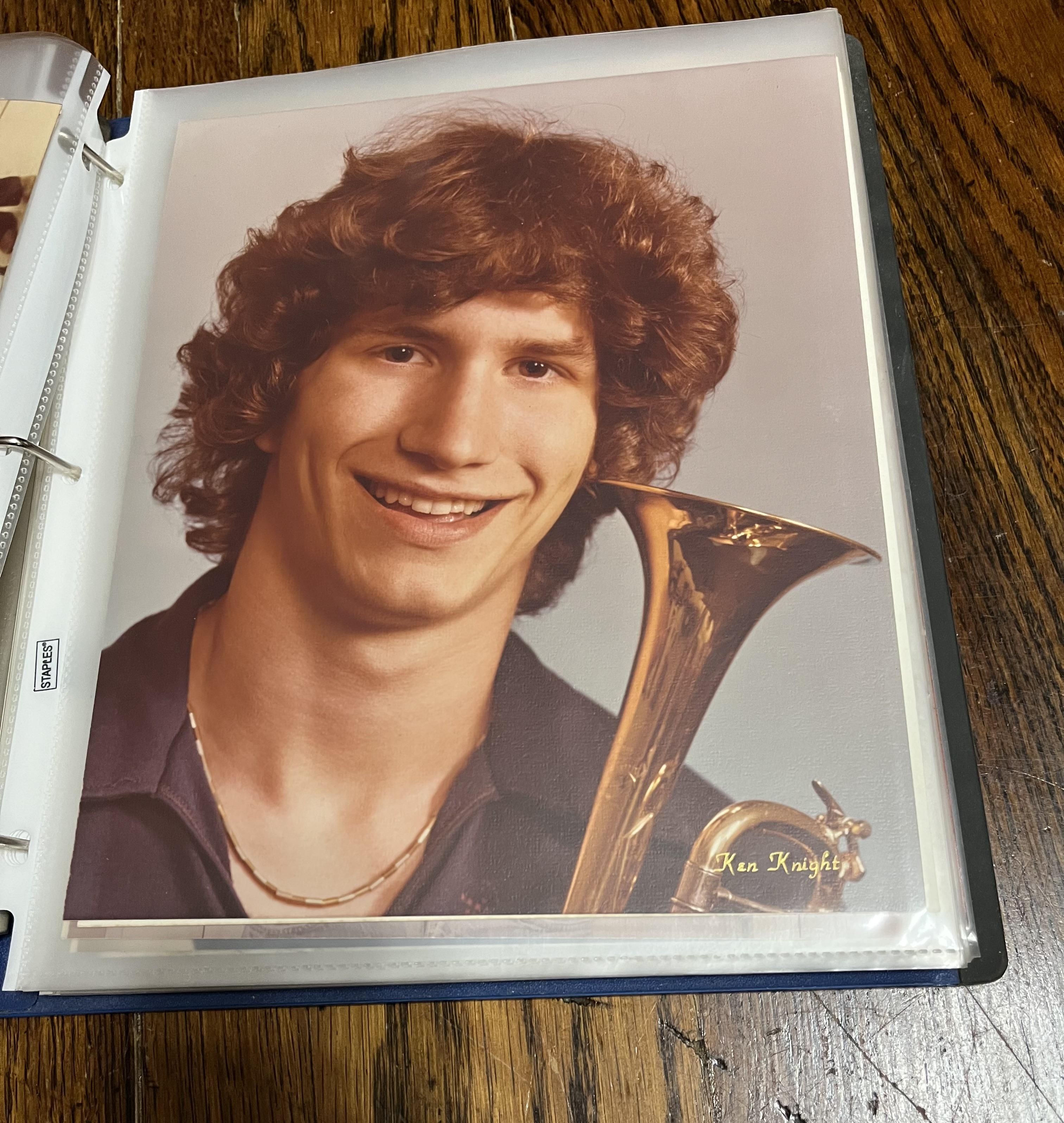 Going through an old family album, apparently my brother looked like Andy Samberg 30 years ago