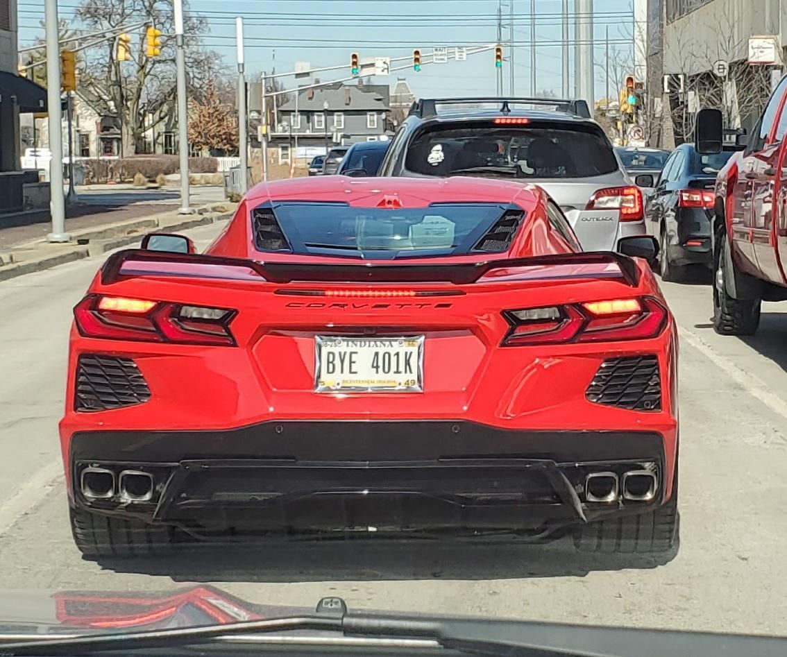 Clever license plate.