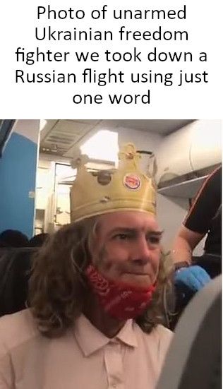 I wonder what word he used