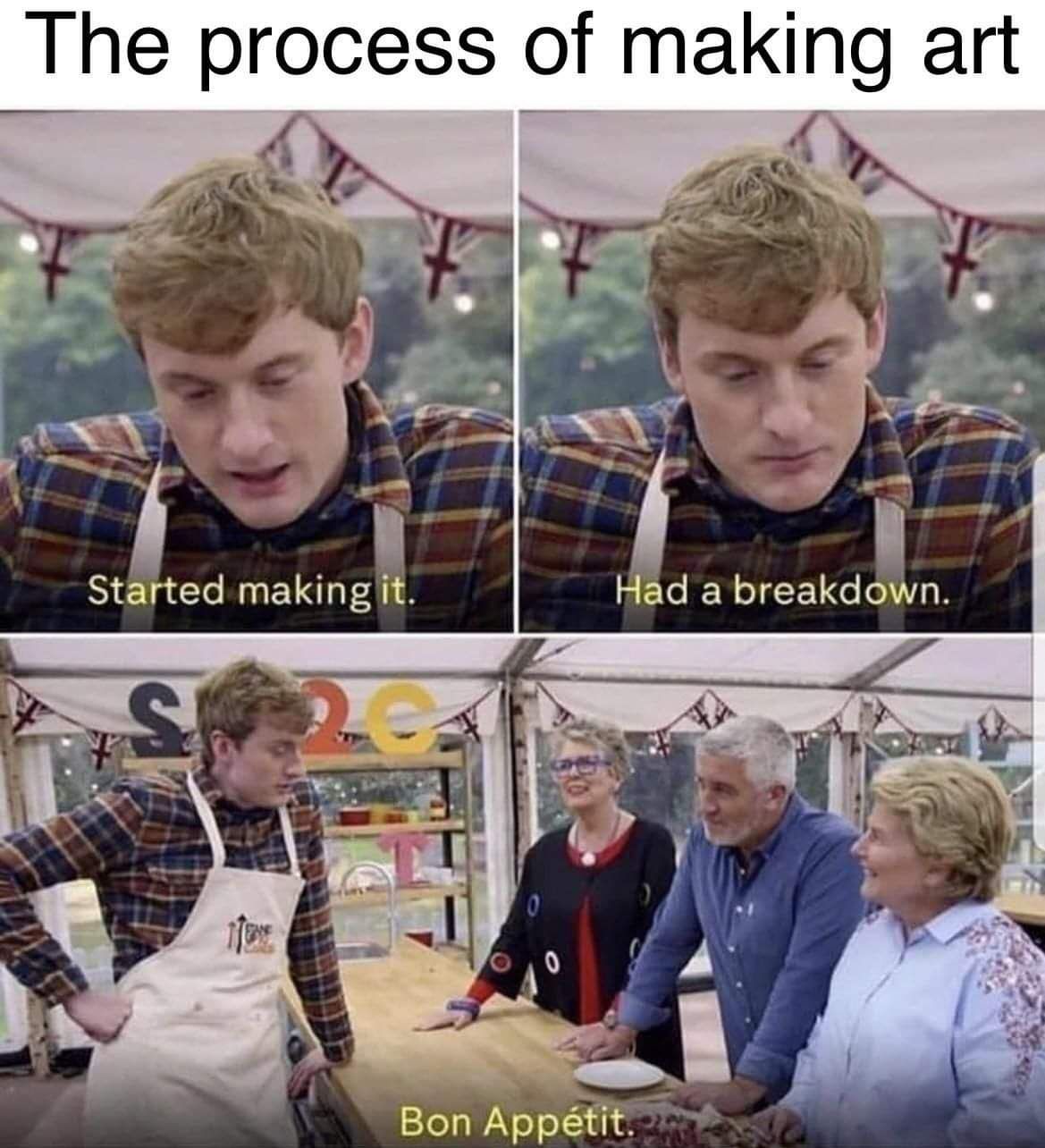 Isn't that how you make anything?
