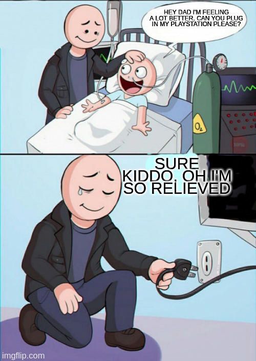 Please unplug that beeping machine, I can't sleep