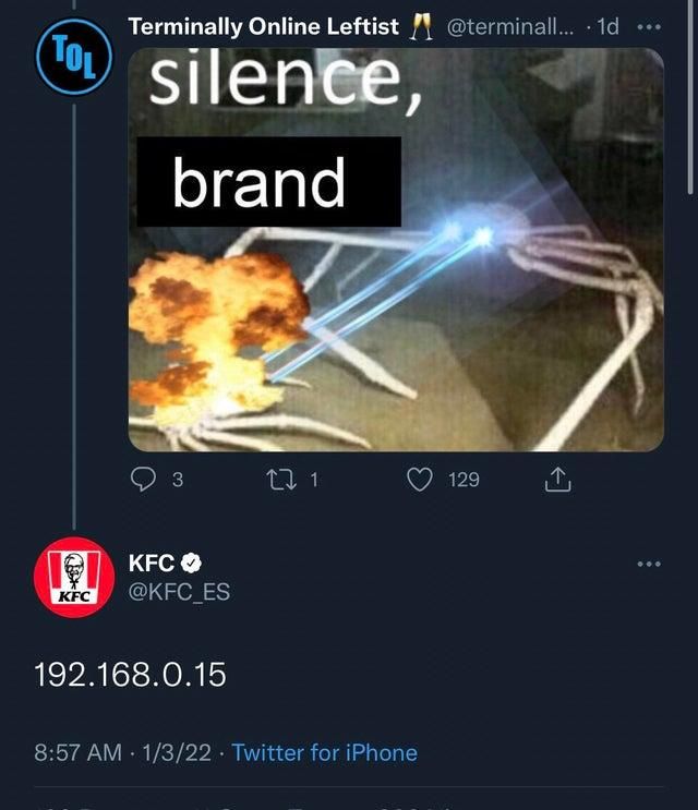 Haha wrong, my IP address is actually 127.0.0.1