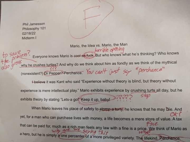 okay, which one of you, madmen, wrote this?