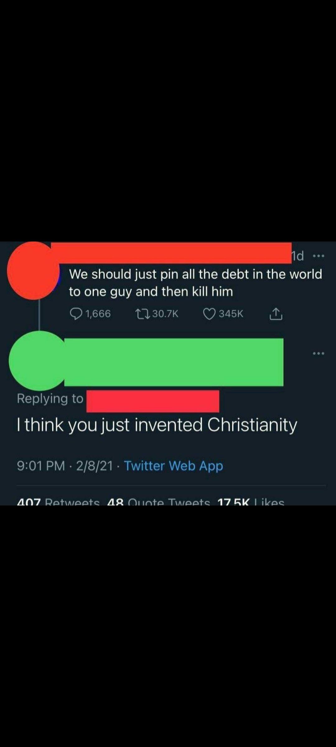 The invention of Christianity