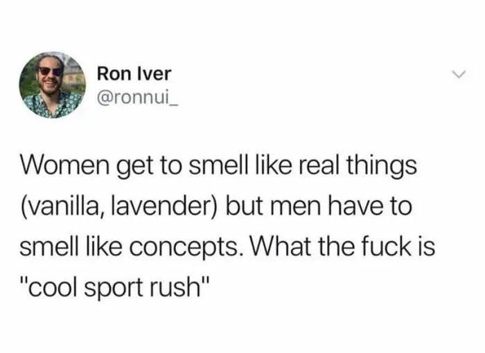 Smells like fragile masculinity to me...