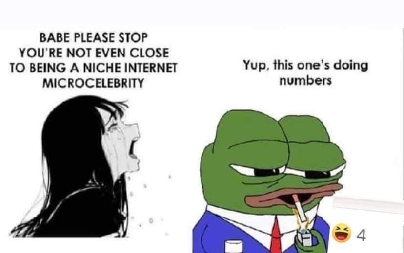 I run a modest sized meme account on an obscure website