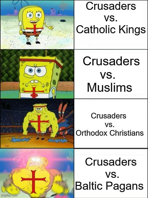 Nobody talks about the Baltic Crusades