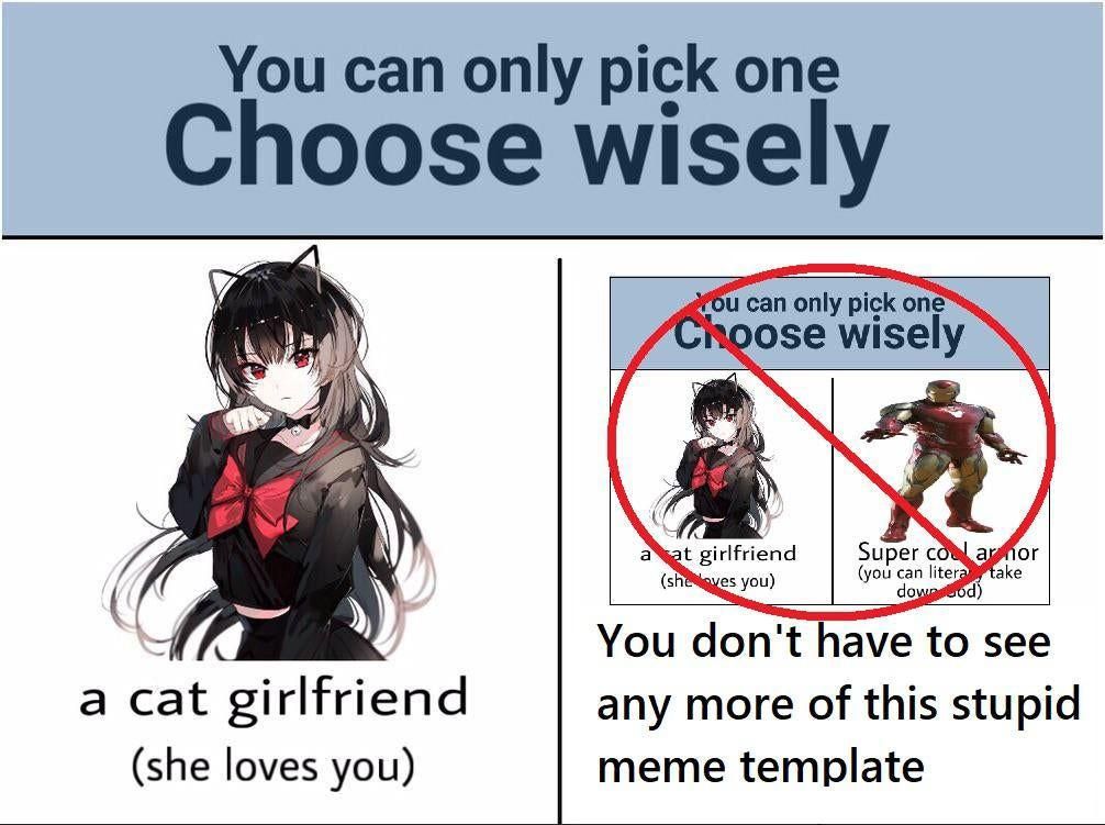 The choice is obvious.