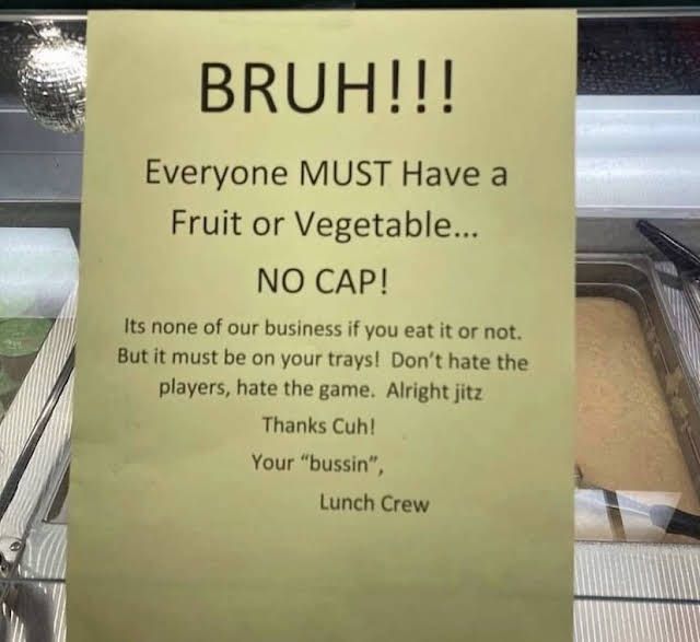 No cap?