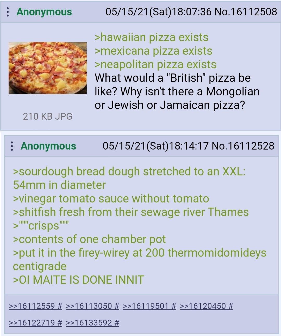 And they say british food is bad