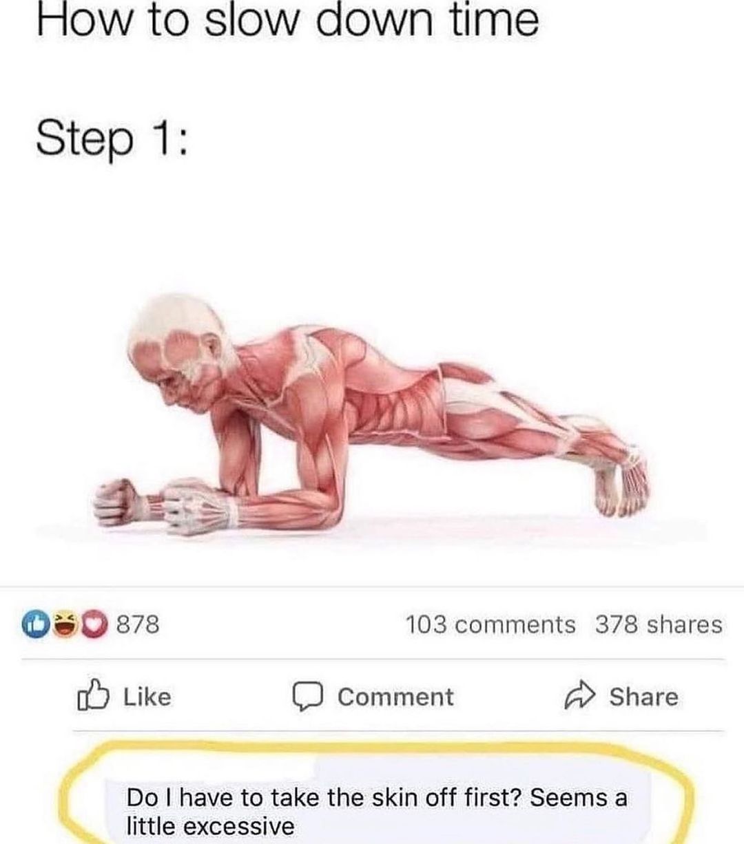 Like planking wasn't painful enough