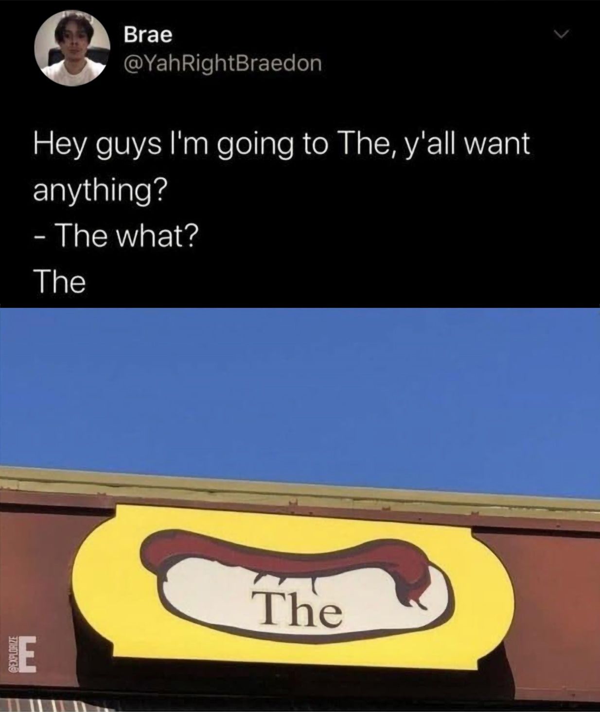 the
