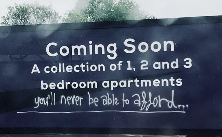 A humorous take on gentrification in east london