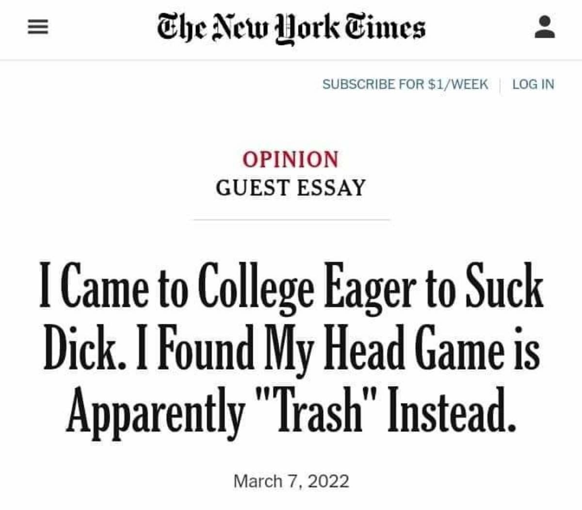 the news