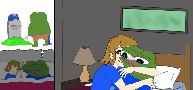 Pepe/apu a day - 70 Bad dream