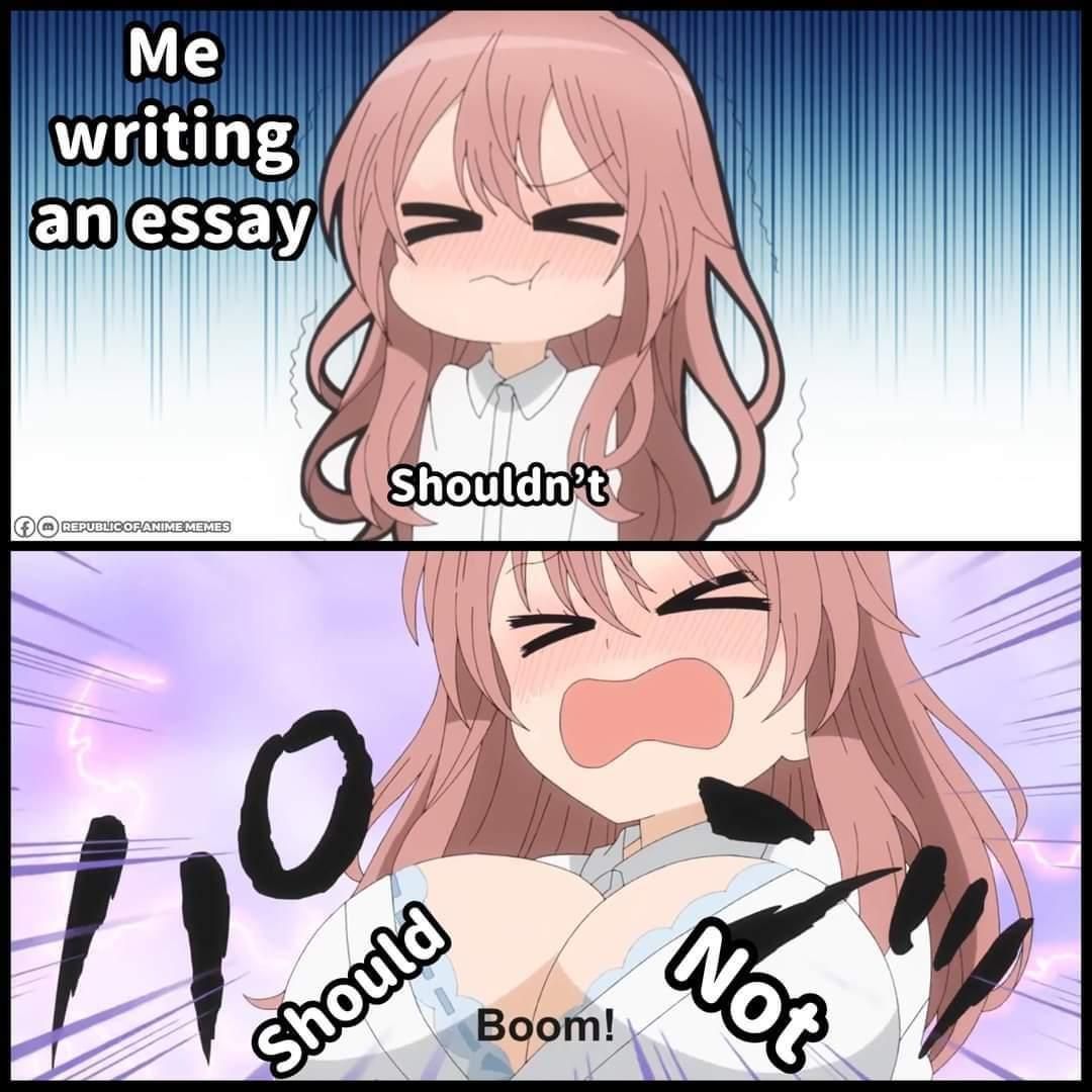 Every 1000 words essays lol