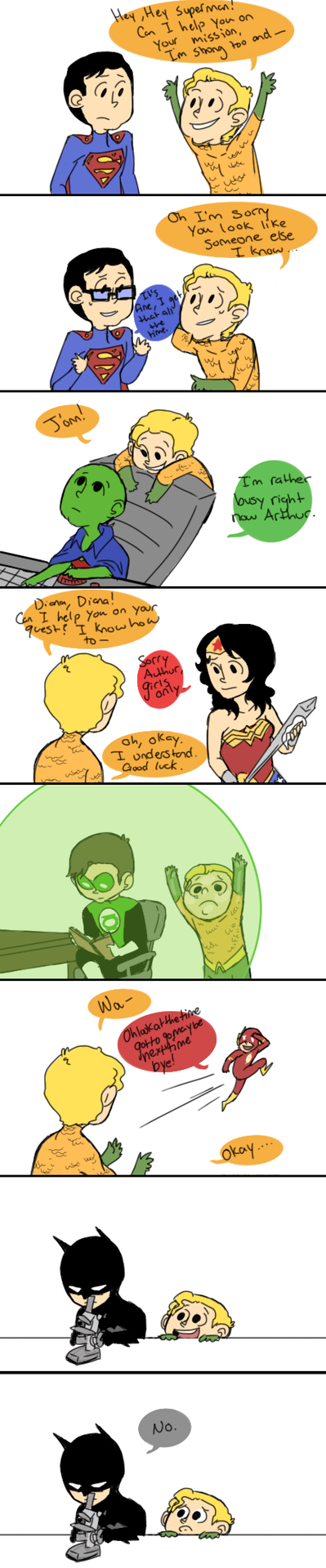 Poor Aquaman....