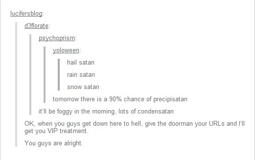 But they go to hell regardless