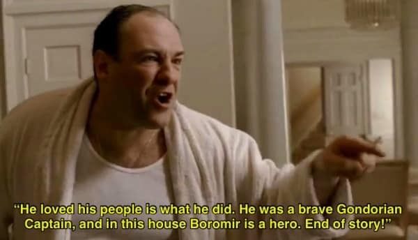 a hero