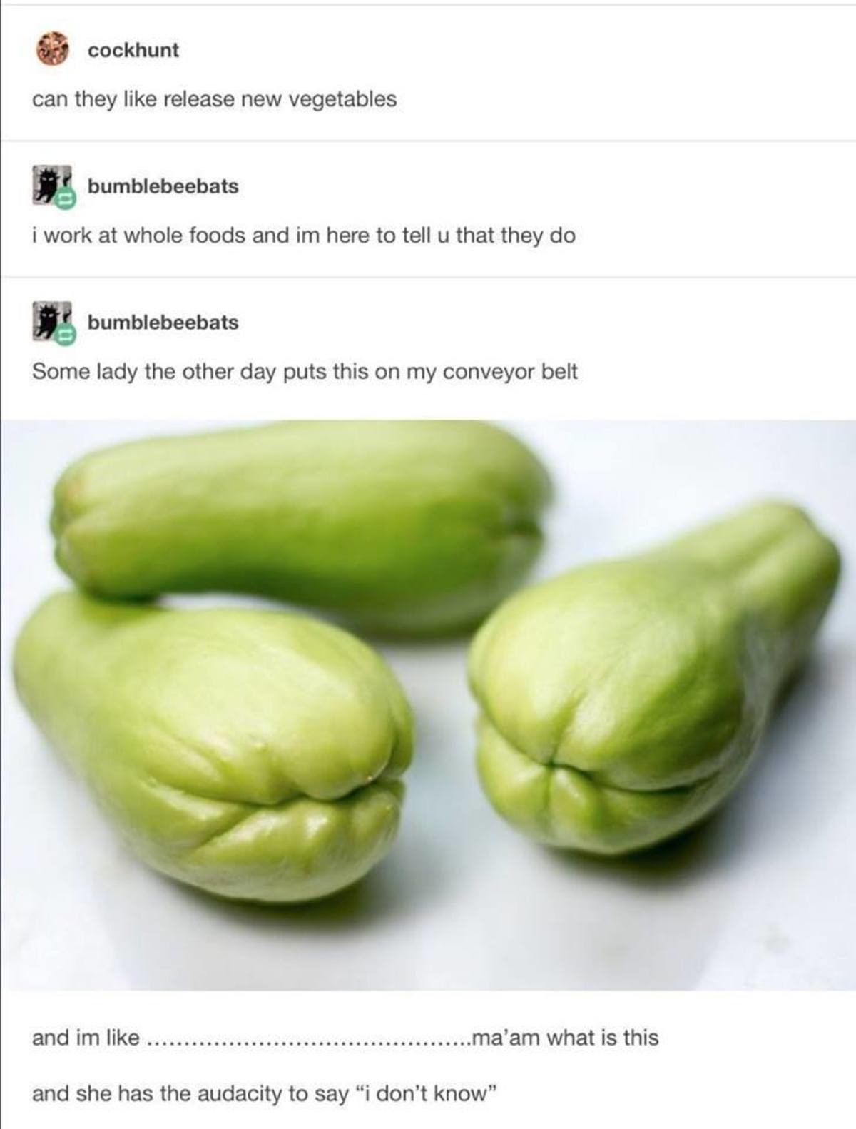 new vegetables