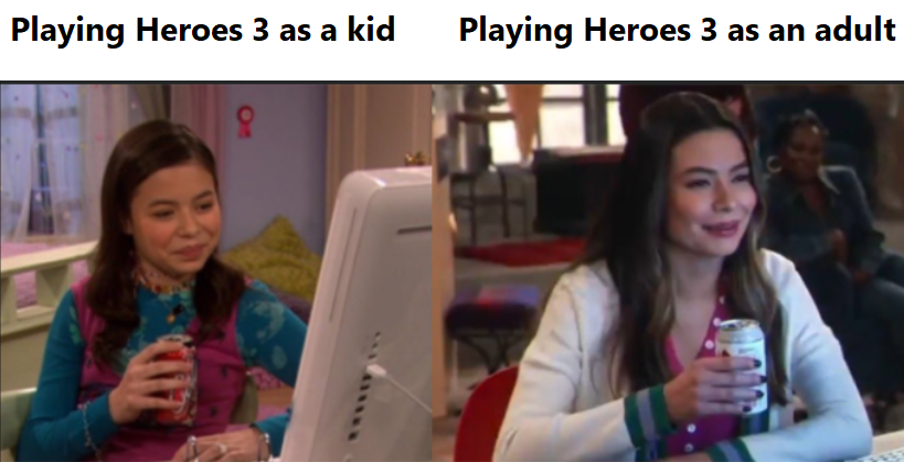 Playing Heroes 3 as a skeleton will be lit