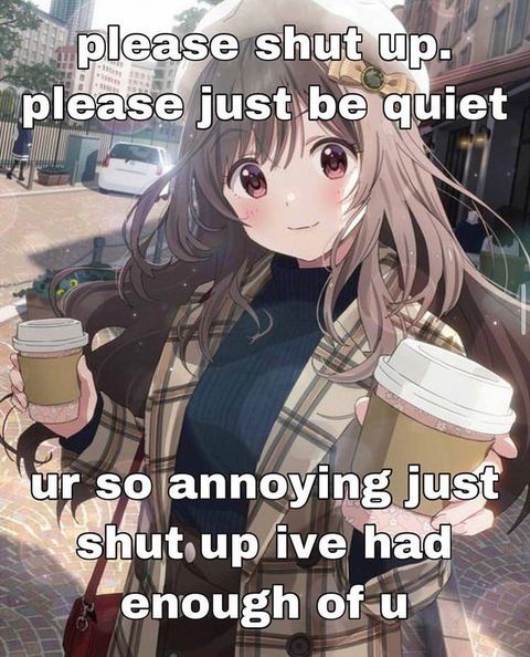 You know who you are