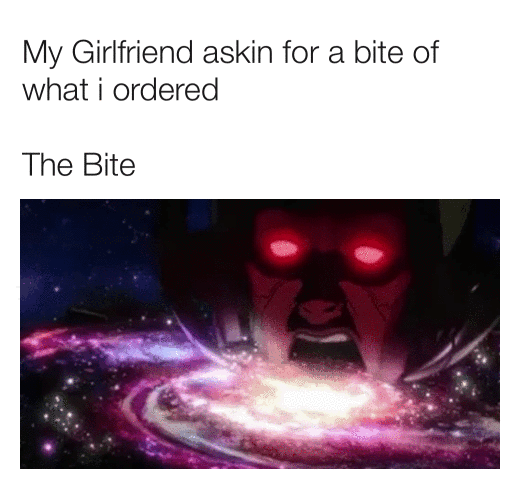 Order your own next time