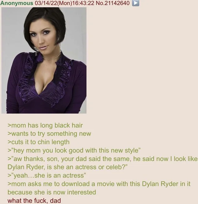 Anon and his dad are coomers