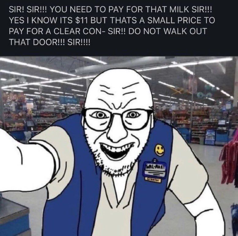 POV: It's June 2022 and you're at Walmart