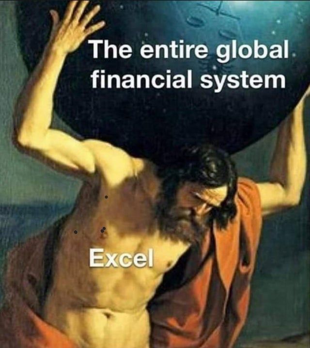 Excel is life. Life is Excel
