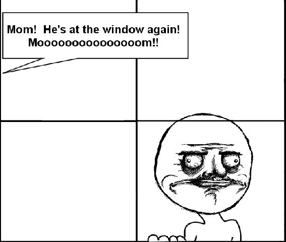 You should buy some curtains