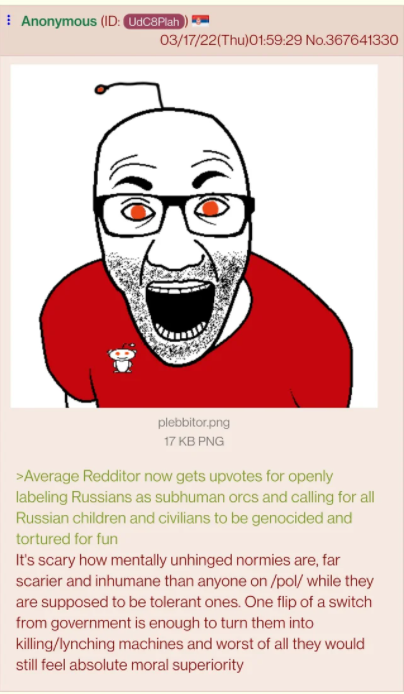 thank god anon would never advocate violence against other kinds of people