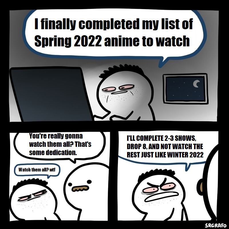The Spring 2022 anime experience